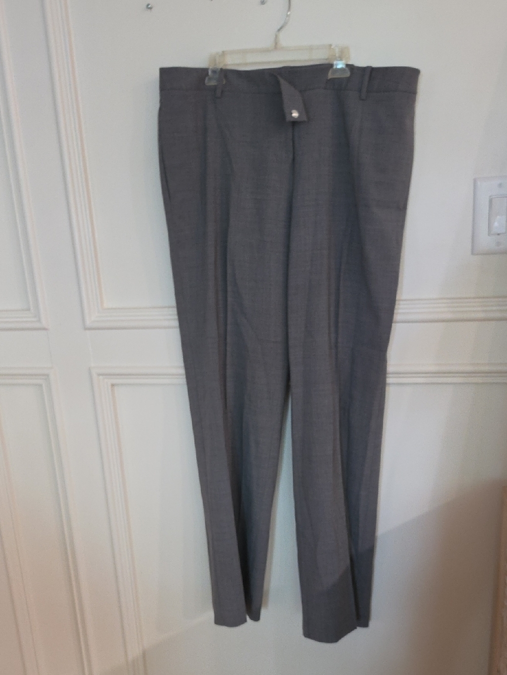 Ladies Classic Gray Dress Pants.